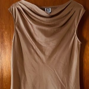 Ann Klein gold top